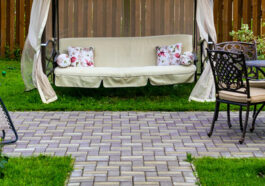 Stein und Grün – harmonische Verbindung von festen und lebendigen Elementen im Garten